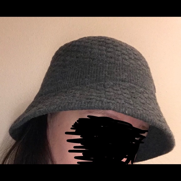 Grey Nine West Wool Blend Hat - Picture 2 of 5